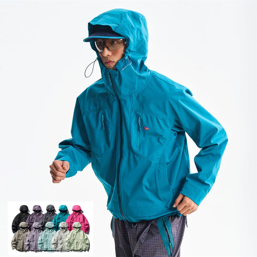 Double zipper jacket jacket